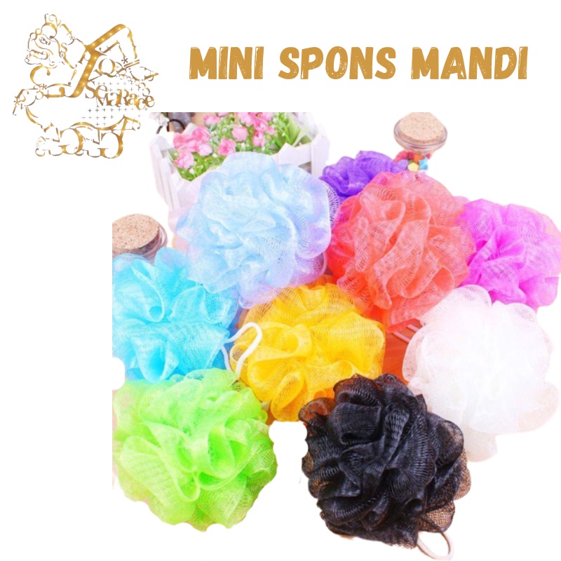 MINI SPONS MANDI WARNA WARNI