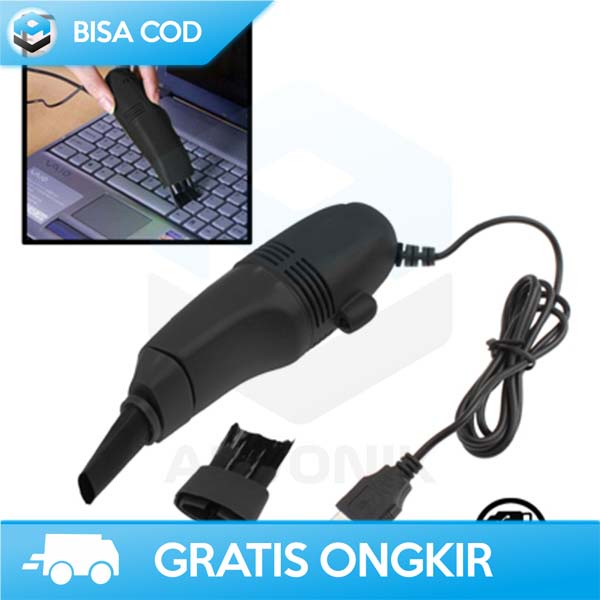 PENYEDOT DEBU MINI KEYBOARD USB VAKUM KECIL NOZZLE ABS MINIMALIS 90CM