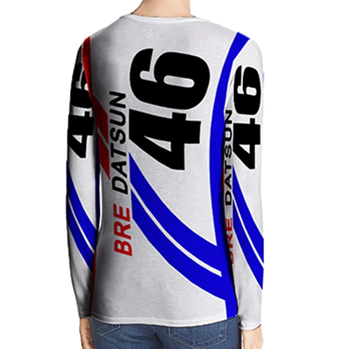 Kaos Pria Bre Datsun 46 Classics Hot Wheels Tshirt Bahan Polyester Jersey Casual Style Fashionable U