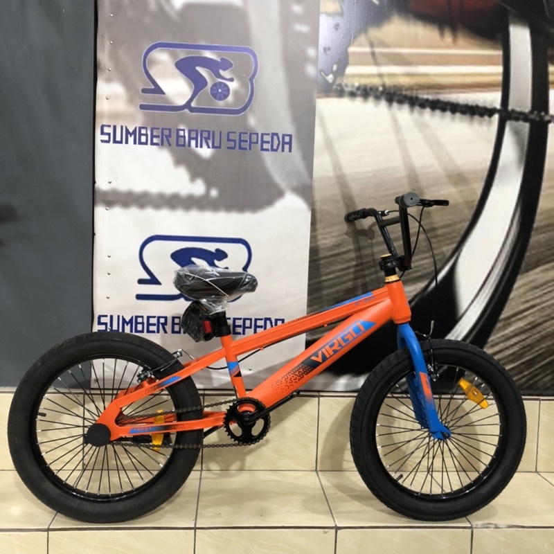 SEPEDA ANAK BMX VIRGO V-221 20 INCH NEW BAN JUMBO FREE JALU BY PACIFIC