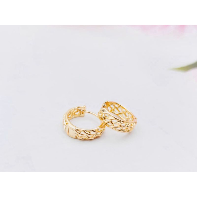 Anting Premium Quality lapis Emas Anti karat anti Earring Fashion Premium Quality 082