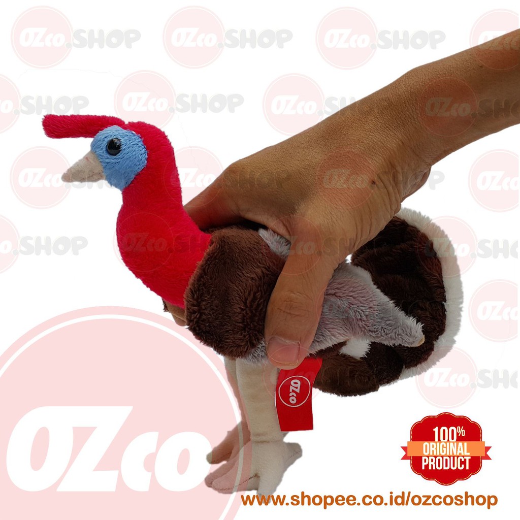 Boneka Hewan Ayam Kalkun Turkey Original Ozco Soz112 Shopee