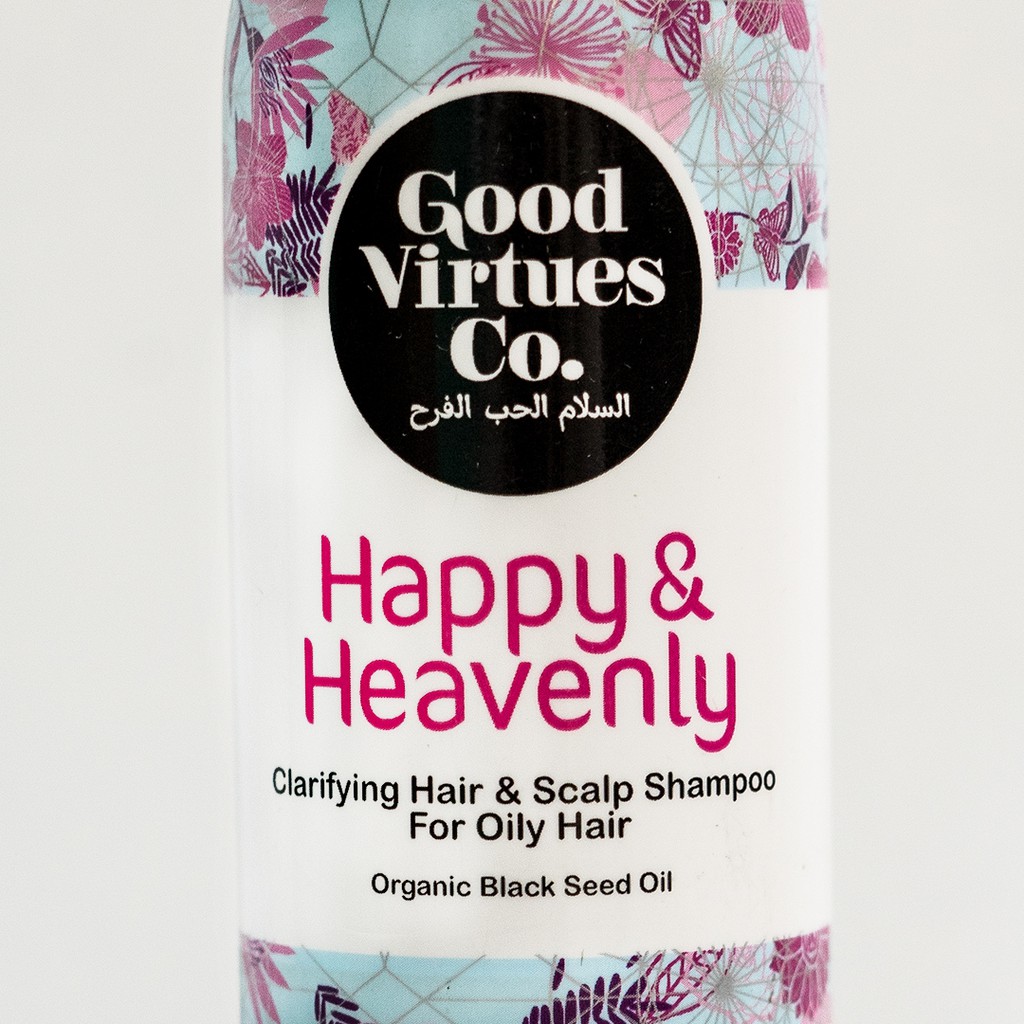 Good Virtues Co Clarifying Hair & Scalp Shampoo For Oily Hair | Shampoo Rambut Rontok 300 ml-1