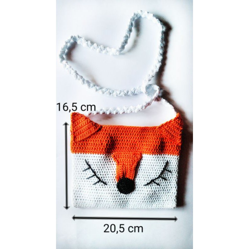 

Tas Rajut Karakter "Rubah" (LIMITED EDITION)