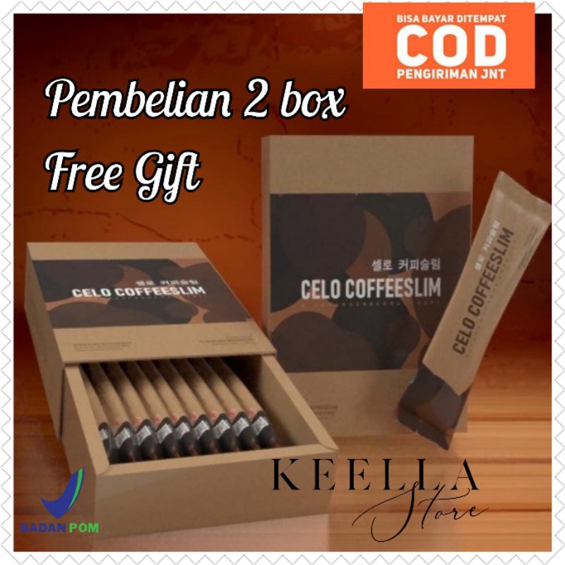 Coffee slimming celo cofeeslimming kopi pelangsing diet detox bpom