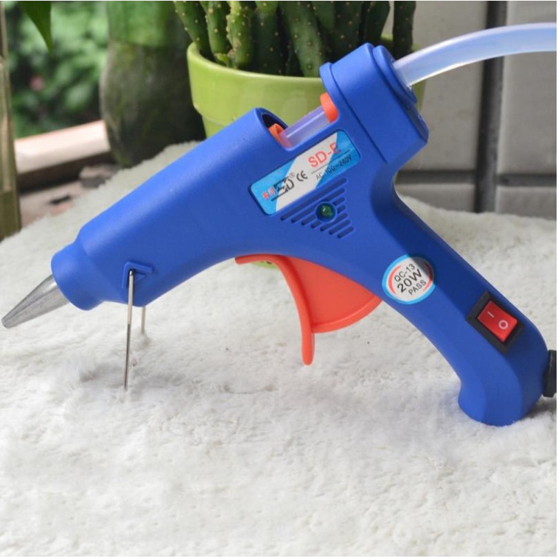 Alat Lem Tembak Glue Gun ON OFF 220V 20W Langsung Pakai