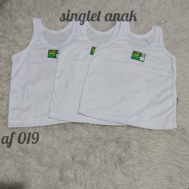 Kaos dalam/singlet bayi dan anak.perempuan  umur  0-5 tahun