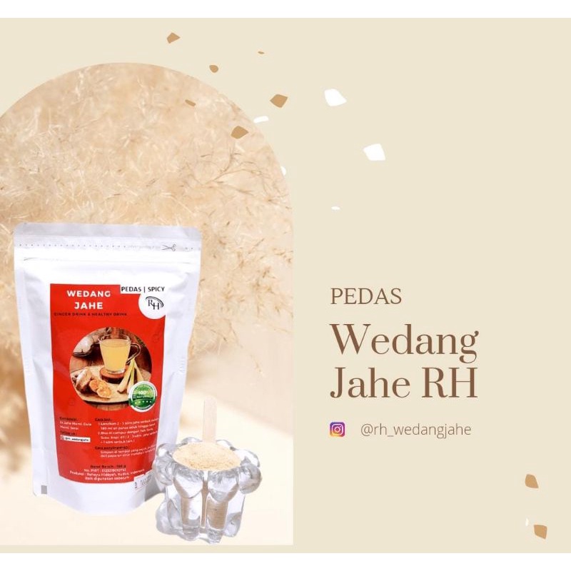 

WEDANG JAHE RH PEDAS | JAHE SERBUK | JAHE INSTANT | RH WEDANG JAHE | MINUMAN TRADISIONAL