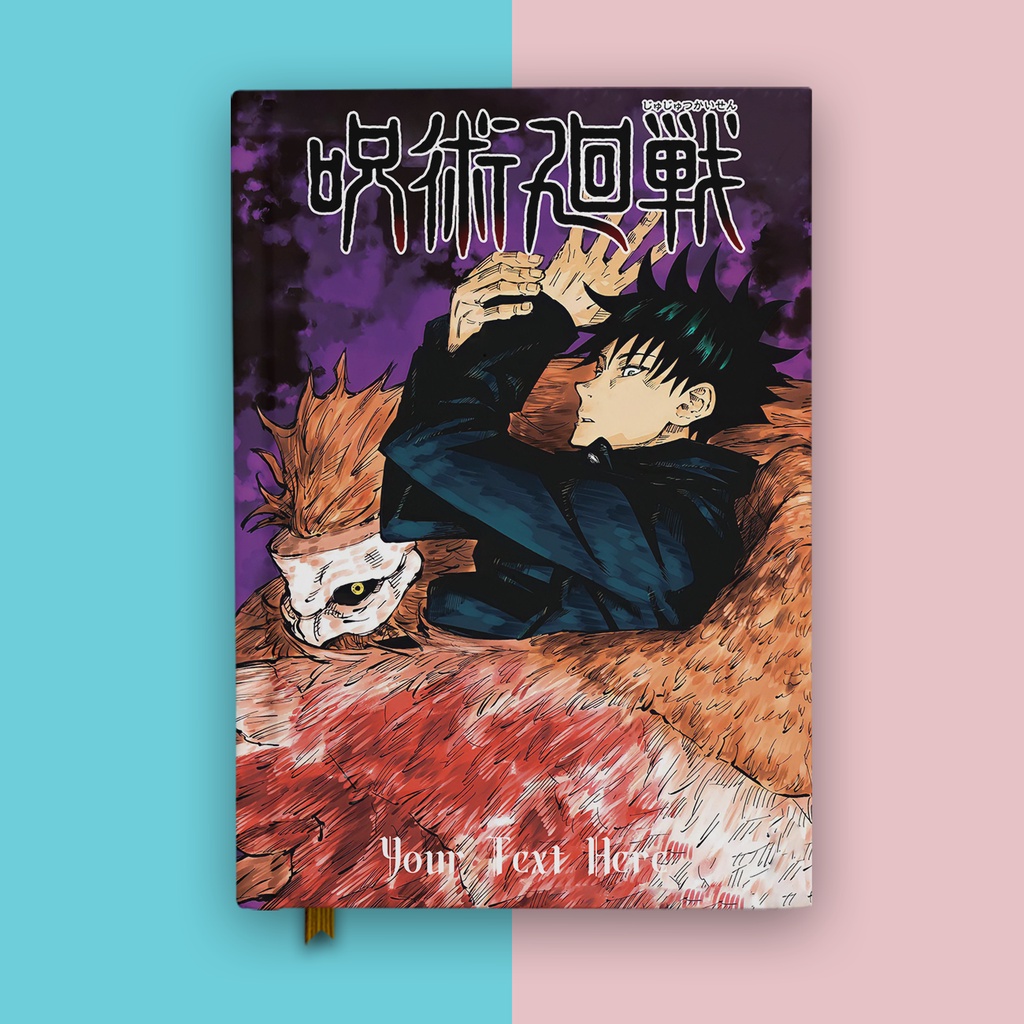 

Buku Catatan Notebook Anime Jujutsu Kaisen 0 Megumi Fushiguro Custom Jurnal Agenda Diary Hardcover Aesthetic A6 A5