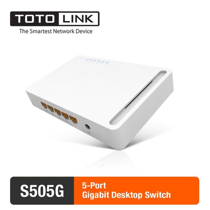 TOTOLINK S505G - Switch Desktop 5 Port Gigabit