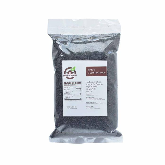 

Black Sesame Seeds (biji wijen hitam) 500gr