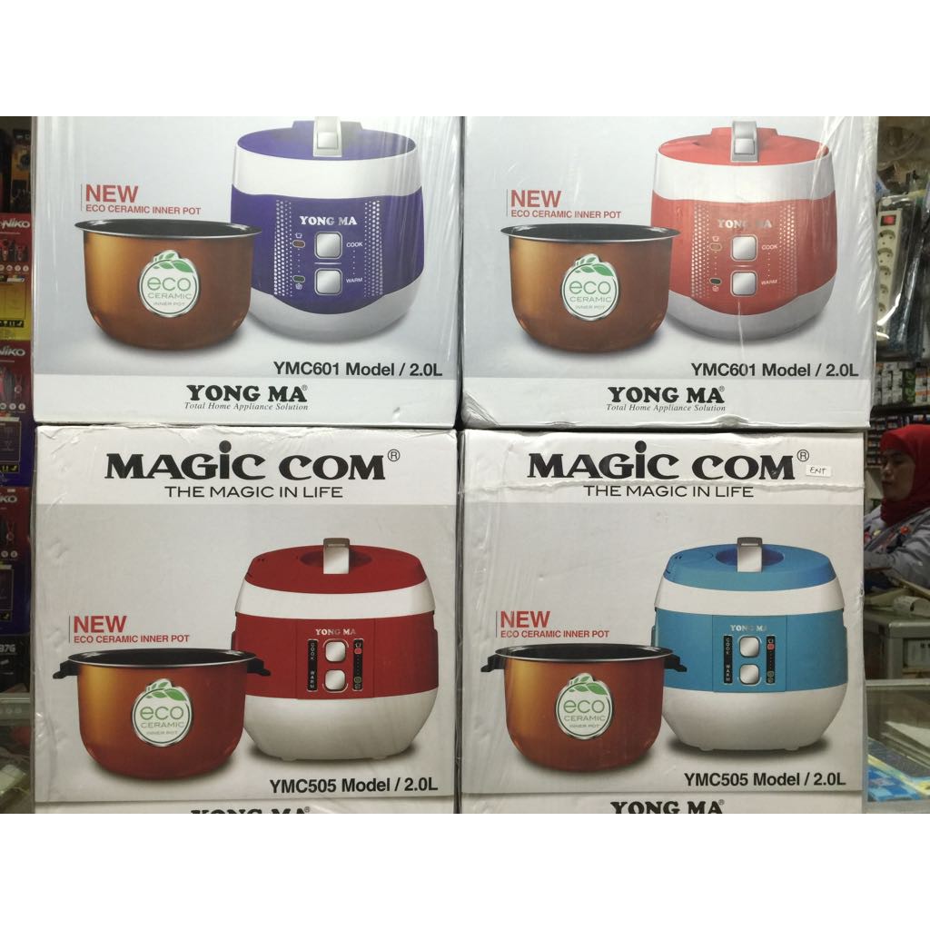 NEW!! YONG MA YMC-601 MagicCom/Rice Cooker