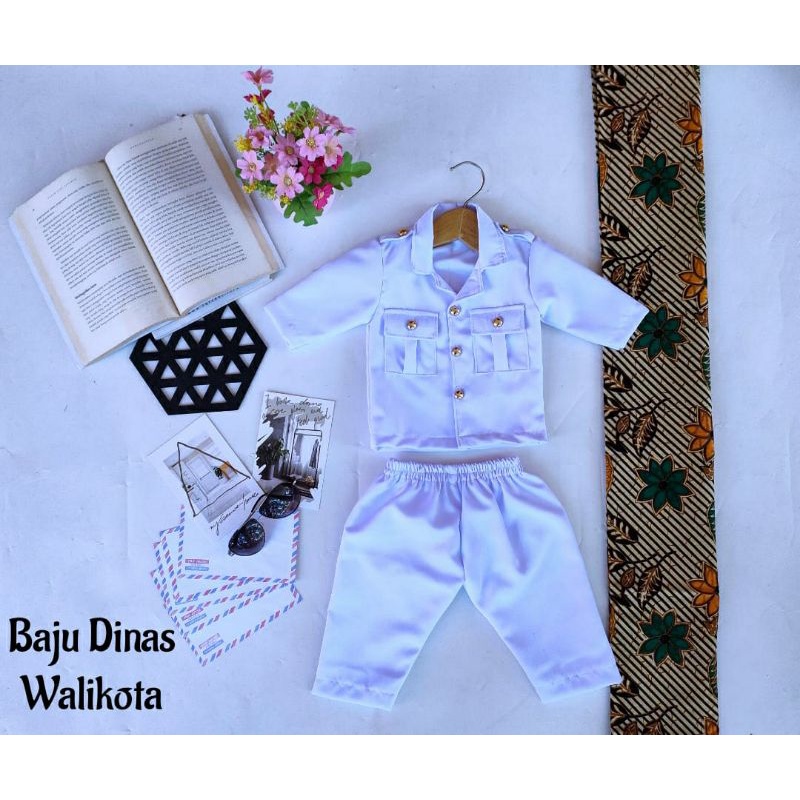 BAJU DINAS WALIKOTA JUNIOR/KOSTUM ANAK/KOSTUM WALIKOTA