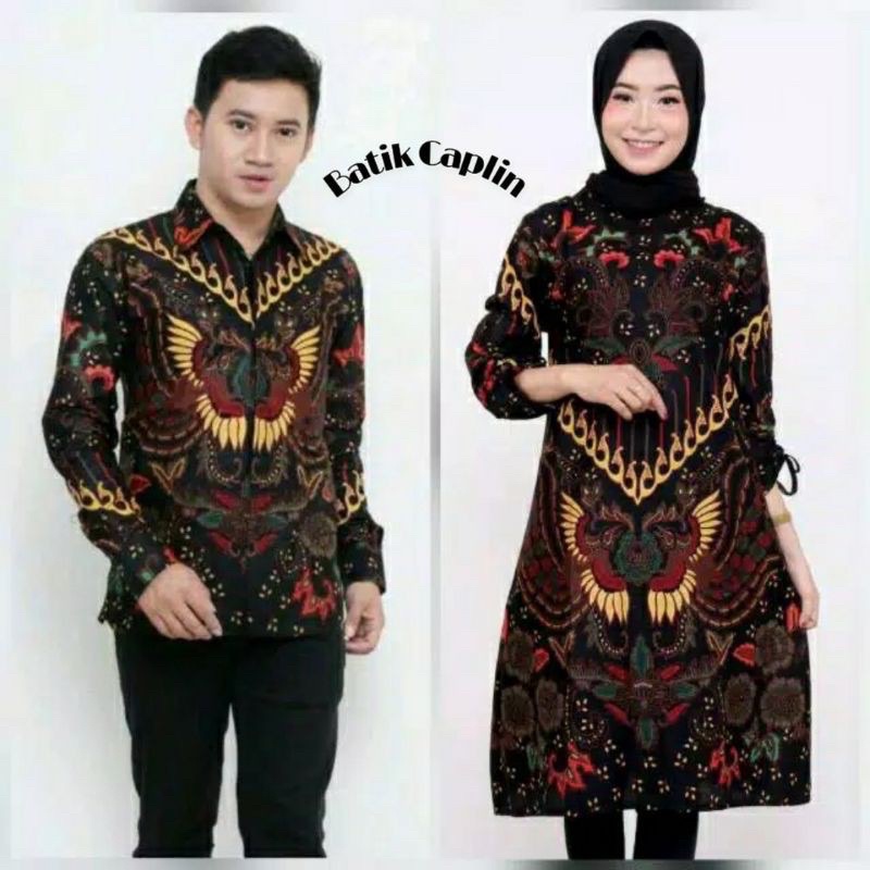 Terbaru Batik Couple keluarga sania ruffle ori ndoro jowi dnt kupu kuning