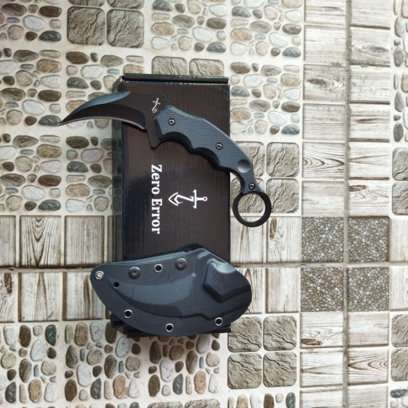 Pisau Komando Carambit Zero Error Original