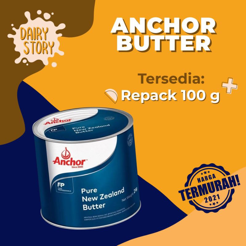 

Anchor Salted Butter (100 gram)
