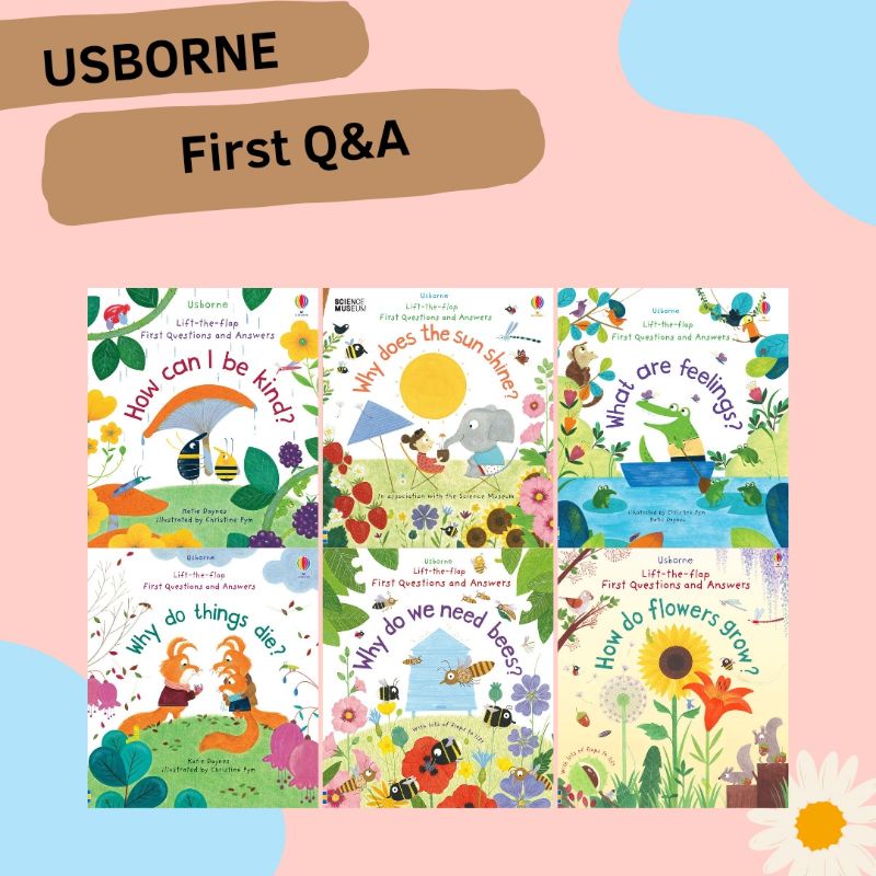 Usborne Lift The Flap, First Q&A
