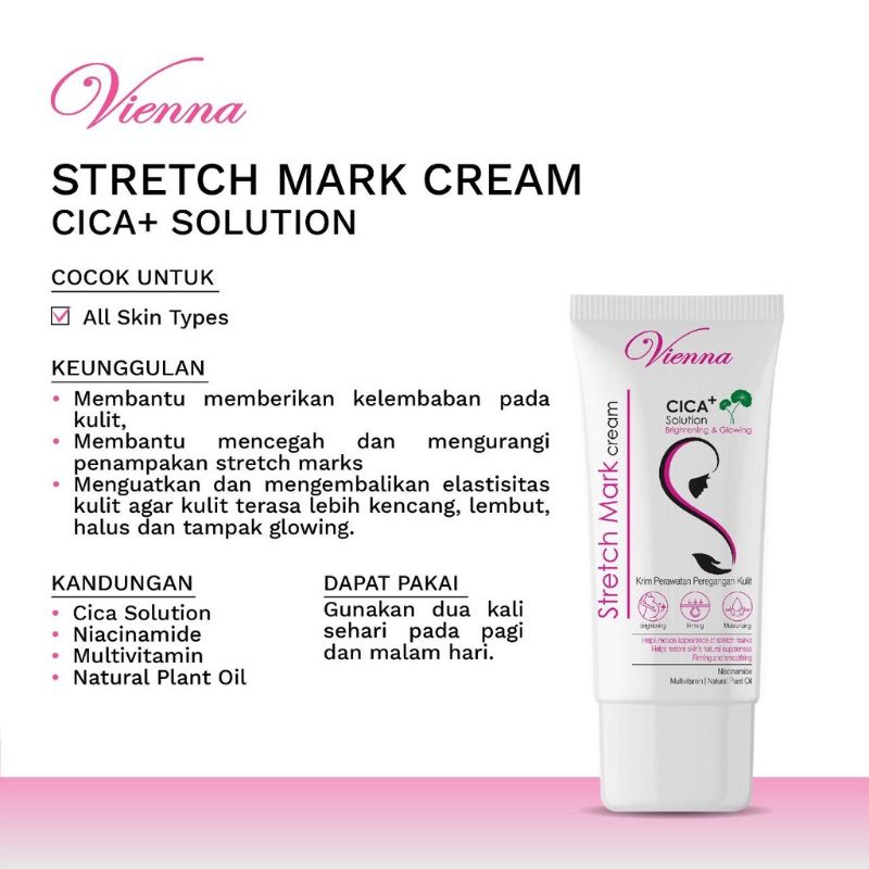 VIENNA STRETCH MARK CREAM BPOM