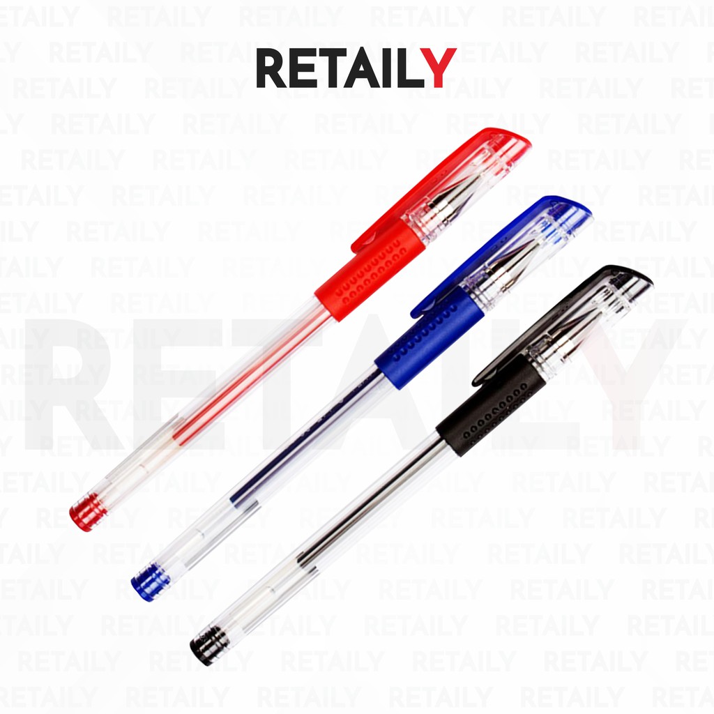 Retaily HL0008 Pena Gel Mimi 0.5mm Pulpen Internasional Balpoin Per Pcs