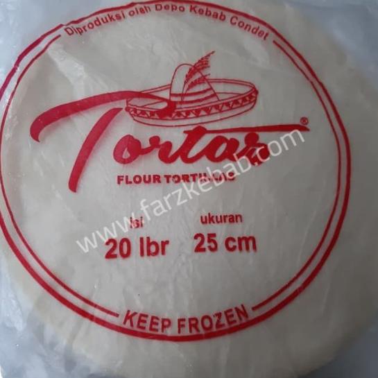 

Tortilla kebab besar diameter 25 cm/kulit kebab TERLARIS TERPERCAYA ORIGINAL