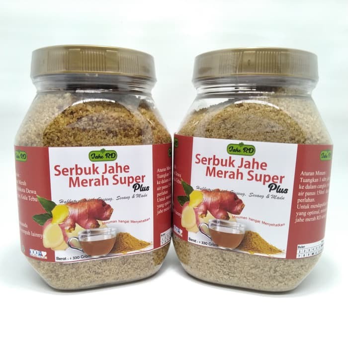 Jahe Merah Super RD - Serbuk Jahe Merah Habbatusauda Ginseng