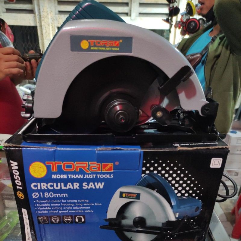 circular Saw TORA (180mm) /mesin belah kayu/mesin potong kayu 7inch TORA