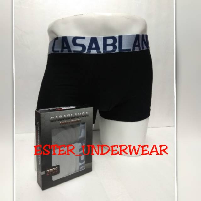 Celana Boxer Casablanca C 2039 ISI  2Pcs | Boxer Casablanca