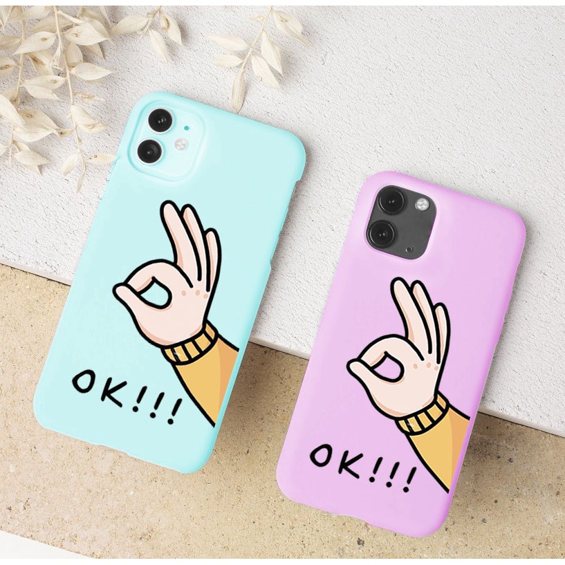 SOFTCASE MACARON MOTIF OK INFINIX SMART 4 / SMART 5 / SMART 6 RAM 3GB / HOT 9 PLAY