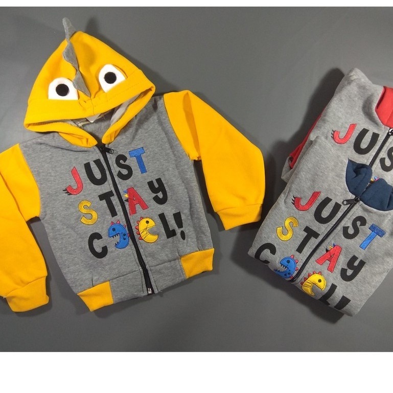 BABY TOM –  Jaket Bayi Laki Laki Just Stay Cool-1