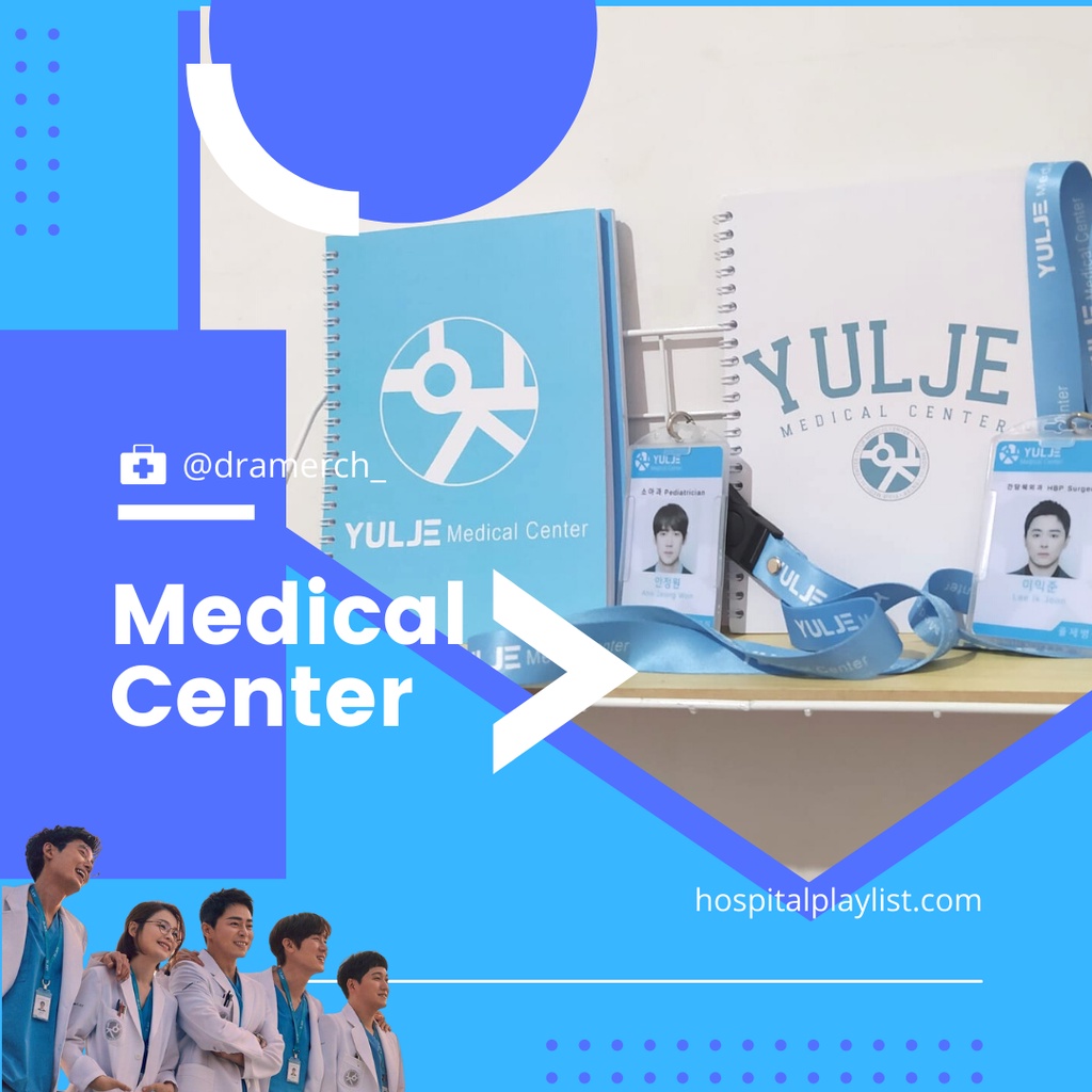 

Notebook Yulje Hospital Playlist hosplay full print Drakor merchandise dramerch