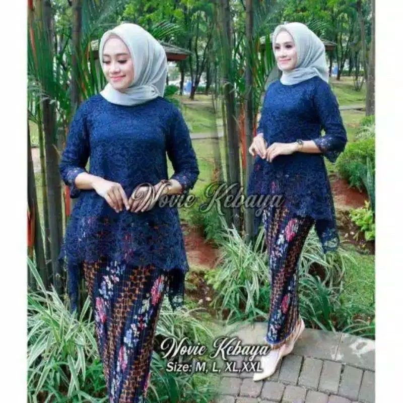 KEBAYA BRUKAT JUMBO LD 130/KEBAYA RINJANI BIG SIZE