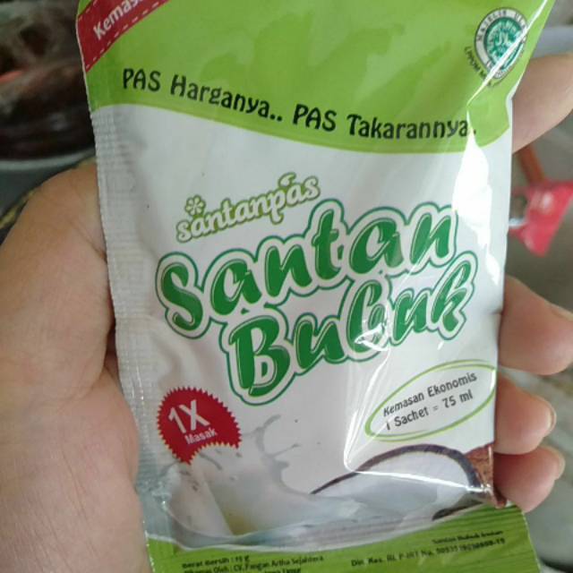 

Santan bubuk sachet 13gr