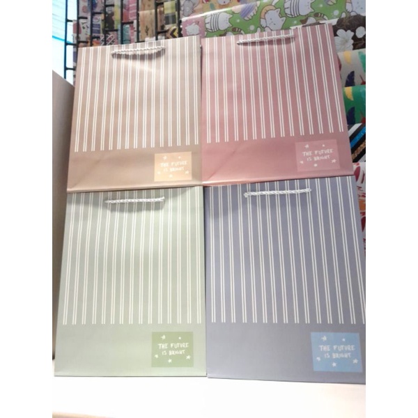 paper bag lucu ukuran 26x32x12cm