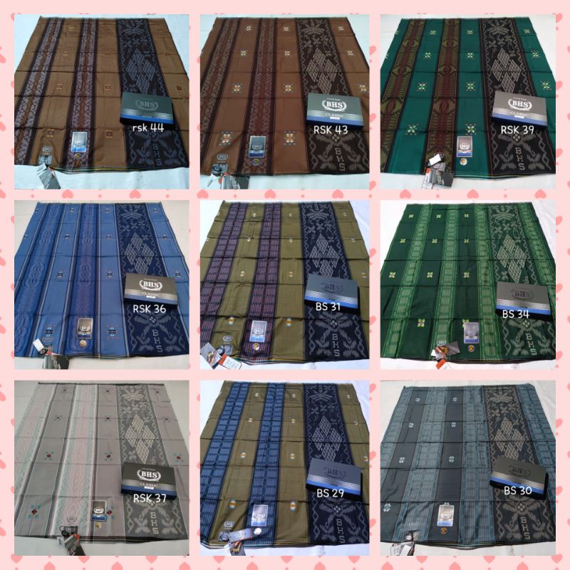 SARUNG BHS CLASSIC SKT DAM BRL RTM  SILVER
