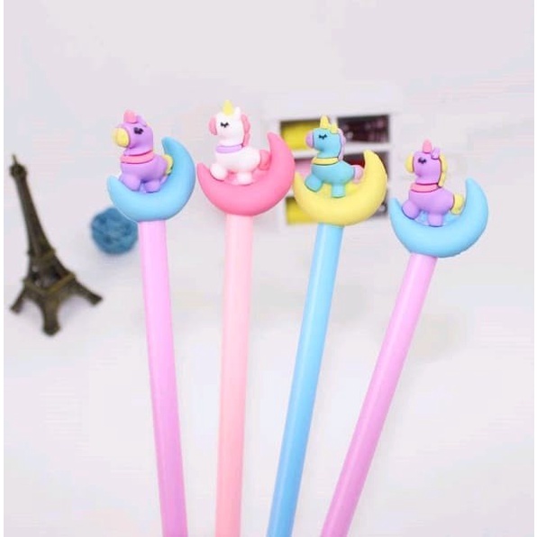 

Pulpen Unik / Lucu Motif Kuda Unicorn Warna-Warni