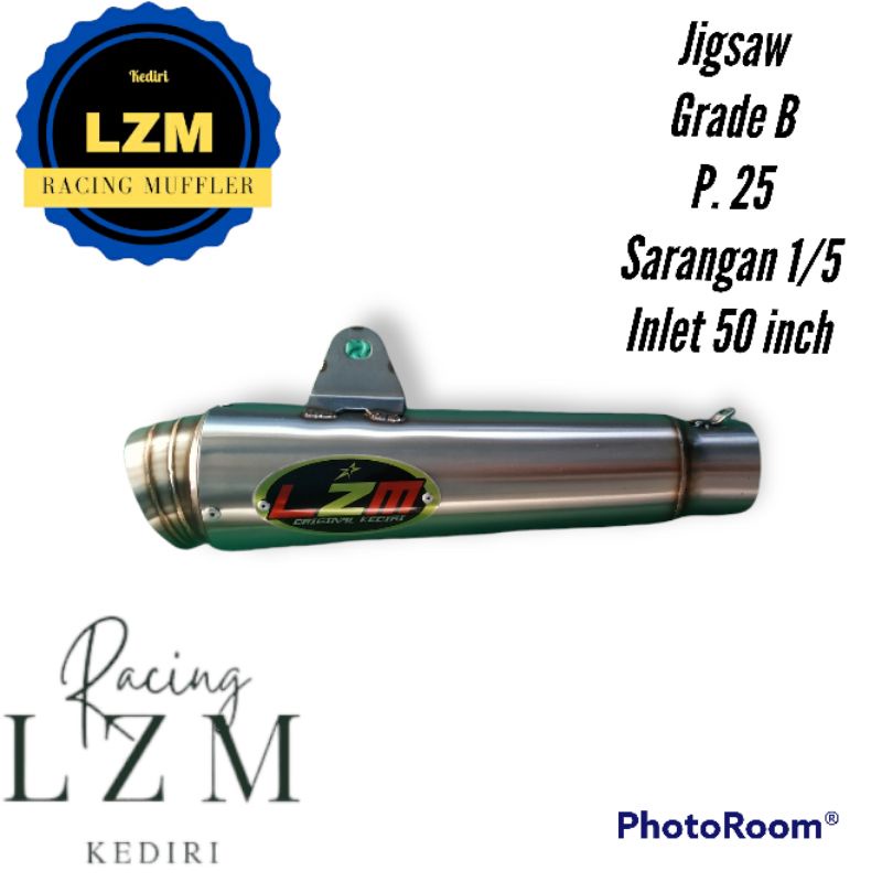 slincer model jigsaw original LZM muffler kediri