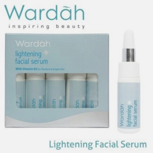 Wardah Lightening Facial Serum 5 x 5ml