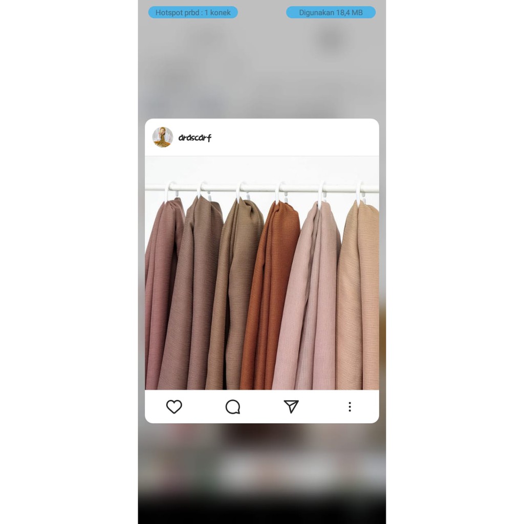 Arascarf Segiempat Hazel