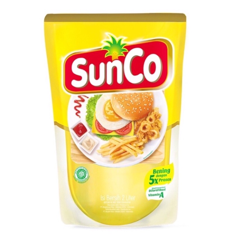 Minyak goreng sunco 2liter pouch