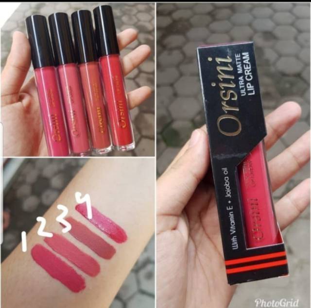 LIP CREAM ORSINI ULTRA MATTE BPOM