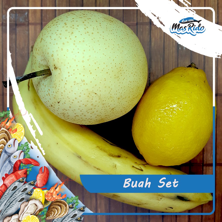 

Buah Pir / Buah Pisang / Jeruk Lemon Paket Komplit Harga Hemat