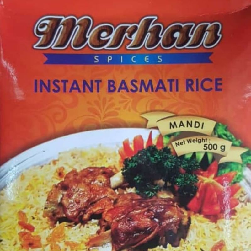

basmati instan rasa mandi