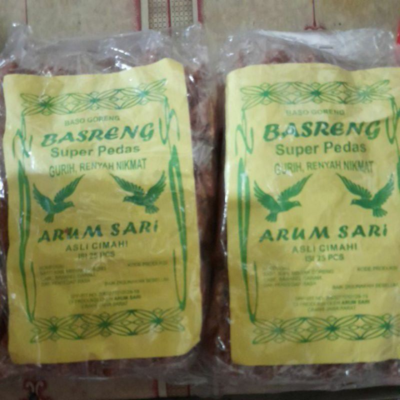 

Basreng keripik baso goreng gurih pedas 500