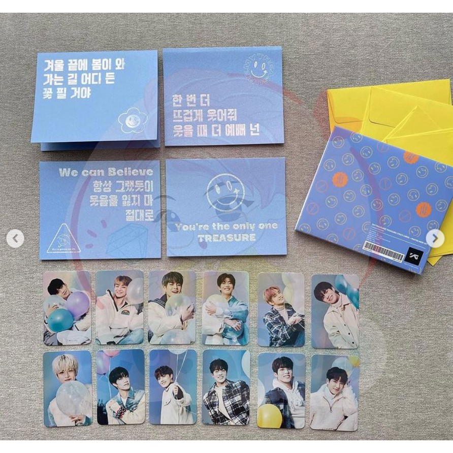 [DP ONLY]  MY TREASURE OFFICIAL MD - LYRICS CARD + PHOTOCARDS SET