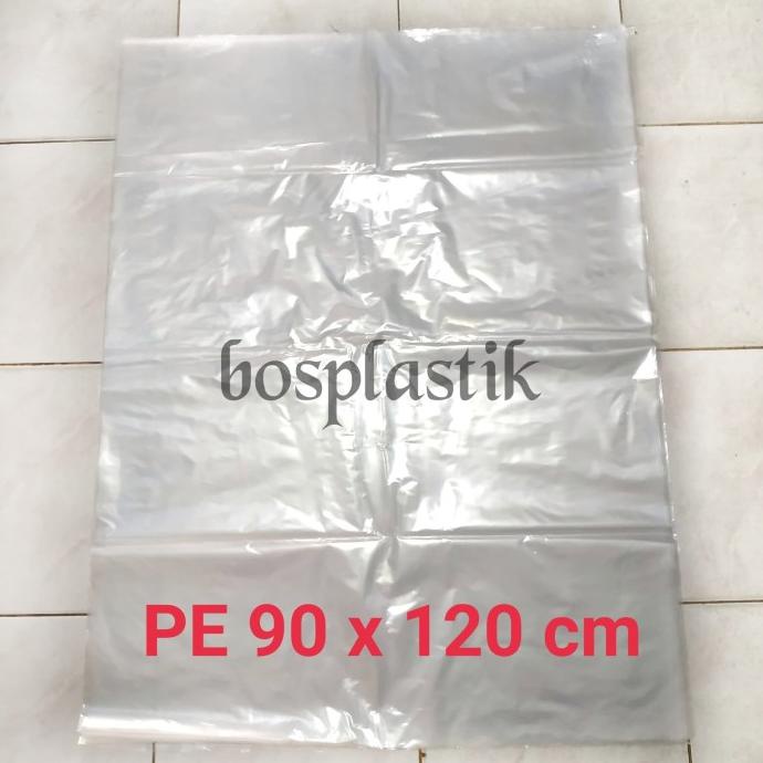 ] Kantong Plastik Bening Besar 90 x 120 cm PE 90x120 05 (1 kg)