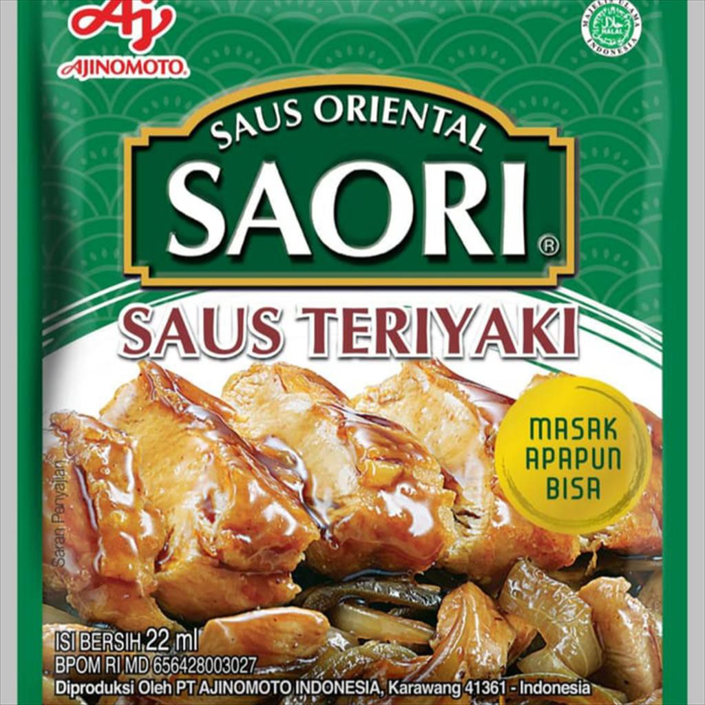 

Saori Saus Teriyaki 22 Ml