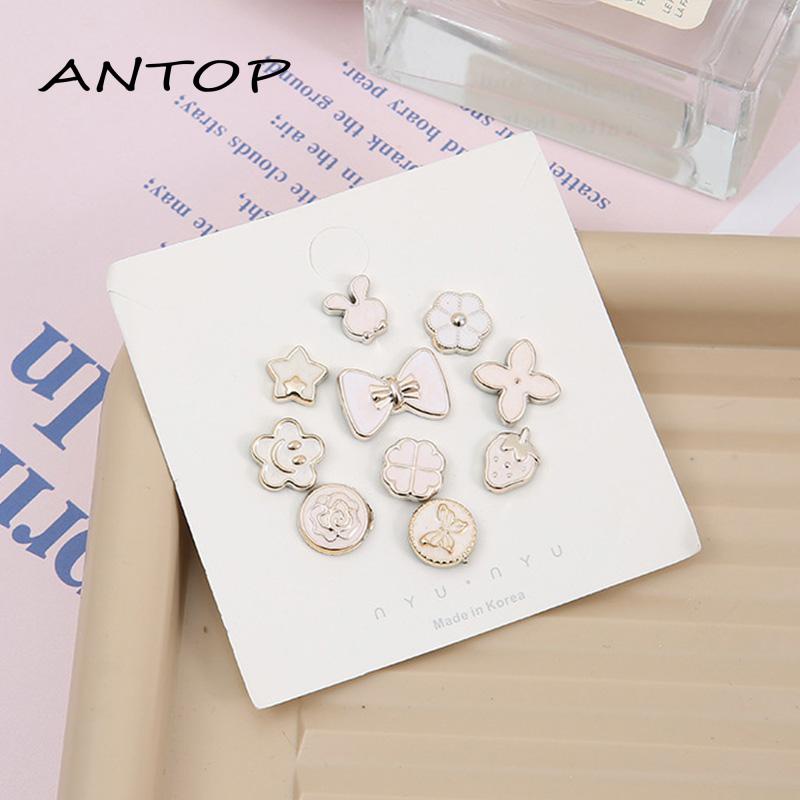 5 / 10PCS Bros Pin Wanita Tanpa Kancing Invisible Dapat Dilepas Untuk Pakaian / Sweater