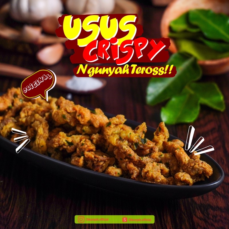 

Usus Crispy Original Rempah #Viral