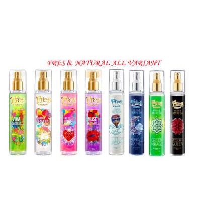 ^ KYRA ^ Fres &amp; Natural Body Mist Parfum Spray Cologne Perfume Hijab Fresh Dessert Collection - Netto 100 ml