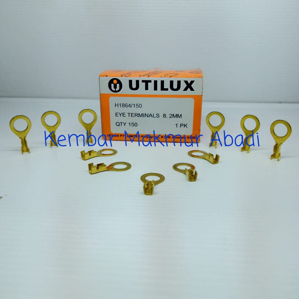 Terminal Utilux Eye Type H1864/Skun Ring Utilux H1864/Skun H1864 Utilux/Skun Kuningan Utilux H-1864